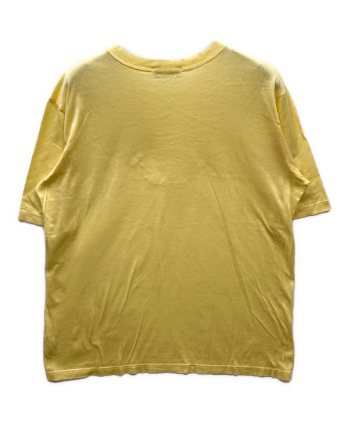 HERMES（エルメス）HERMES (エルメス) モチーフ刺繍Tシャツ イエロー サイズ:SIZE Sの古着・服飾アイテム