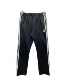 Needles×FREAK'S STORE（ニードルズ×フリークスストア）の古着「別注 Narrow Track Pant - Poly Smooth ナロートラックパンツ」｜ブラック