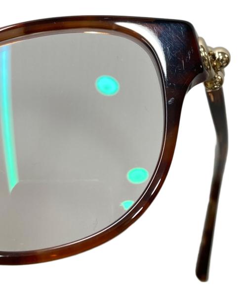 TIFFANY & Co.（ティファニー）Tiffany & Co. (ティファニー) ハードウェア 伊達眼鏡 ブラウン サイズ:48□20 120の古着・服飾アイテム