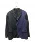 Yohji Yamamoto pour homme（ヨウジヤマモト プールオム）の古着「切替テーラードジャケット」｜ブラック