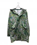 pretty green×KATIE EARYプリティーグリーン×ケイティアーリー）の古着「cassidy parka jacket in green 総柄ジャケット」｜グリーン