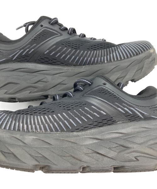 HOKAONEONE（ホカオネオネ）HOKAONEONE (ホカオネオネ) BONDI 7 スニーカー ブラック サイズ:SIZE 24cmの古着・服飾アイテム