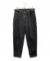 LEVI'S（リーバイス）の古着「560 LOOSE FIT TAPERED LEG ブラックデニム テーパードデニムパンツ」｜ブラック