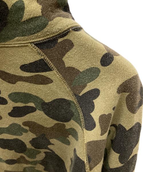 A BATHING APE（アベイシングエイプ）A BATHING APE (アベイシングエイプ) 1ST CAMO BAPE カモフラパーカー グリーン サイズ:Lの古着・服飾アイテム