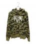 A BATHING APE（アベイシングエイプ）の古着「1ST CAMO BAPE カモフラパーカー」｜グリーン