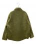 HUGO BOSS (ヒューゴ ボス) Ebolt Solid-Color Fleece Shirt Jacket  フリースジャケット オリーブ サイズ:S：12000円