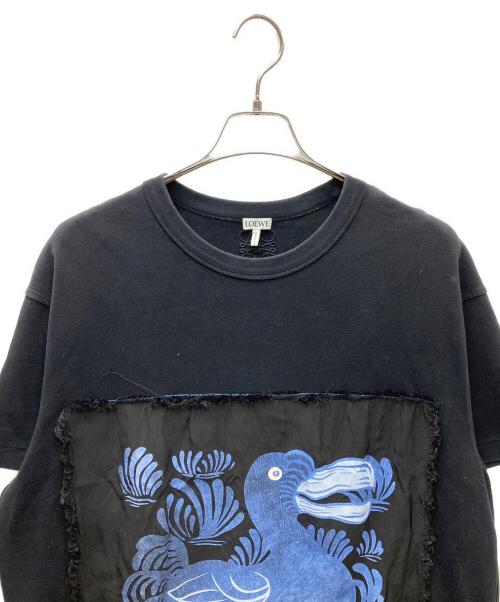 LOEWE（ロエベ）LOEWE (ロエベ) William De Morgan ドードー鳥プリントS/Sワンピース ブラック サイズ:Sの古着・服飾アイテム