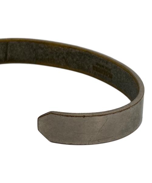JIL SANDER（ジルサンダー）JIL SANDER (ジルサンダー) Line Bangle Bracelet ラインバングルブレスレット シルバー サイズ:表記無しの古着・服飾アイテム