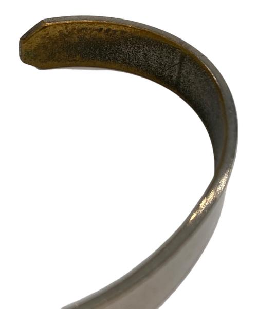 JIL SANDER（ジルサンダー）JIL SANDER (ジルサンダー) Line Bangle Bracelet ラインバングルブレスレット シルバー サイズ:表記無しの古着・服飾アイテム