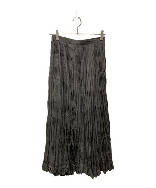 ISSEY MIYAKE（イッセイミヤケ）ISSEY MIYAKE (イッセイミヤケ) プリーツスカート グレー サイズ:Mの古着・服飾アイテム