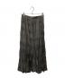 ISSEY MIYAKE (イッセイミヤケ) プリーツスカート グレー サイズ:M：9000円