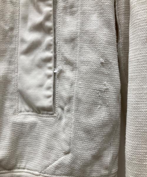 STONE ISLAND（ストーンアイランド）STONE ISLAND (ストーンアイランド) ジップパーカー ホワイト サイズ:SIZE Sの古着・服飾アイテム