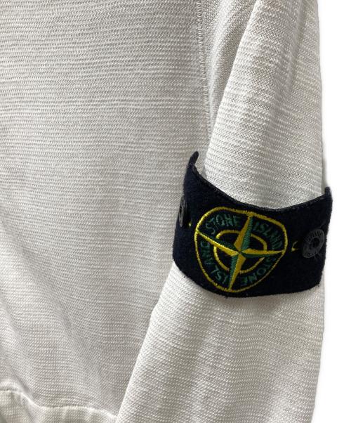 STONE ISLAND（ストーンアイランド）STONE ISLAND (ストーンアイランド) ジップパーカー ホワイト サイズ:SIZE Sの古着・服飾アイテム