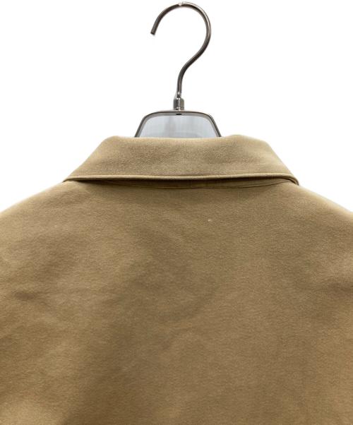 KAJA（カジャ）KAJA (カジャ) Realistic Suede Jacket フェイクスウェードジャケット ベージュ サイズ:SIZE Lの古着・服飾アイテム