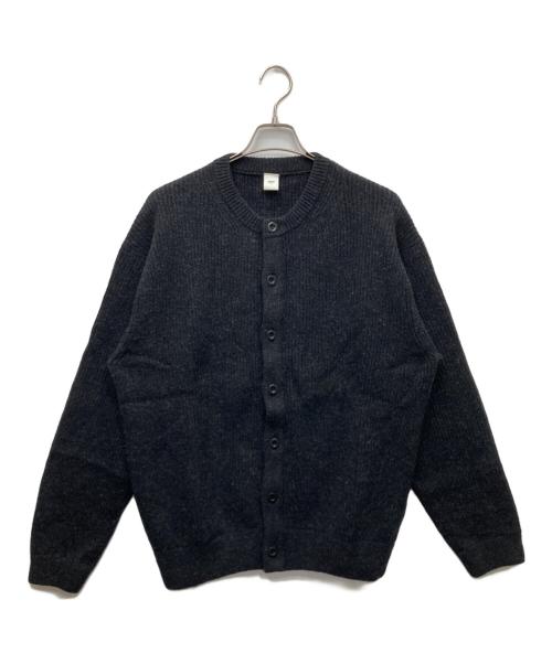 OVY（オヴィー）OVY (オヴィー) Super Comeback Lamb Wool Crew Neck ウールニットカーディガン ブラック サイズ:SIZE Lの古着・服飾アイテム