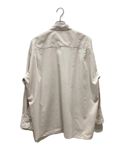 stein（シュタイン）stein (シュタイン) OVERSIZED DOWN PAT SHIRT オーバーサイズドダウンパットシャツ ベージュ サイズ:SIZE Sの古着・服飾アイテム