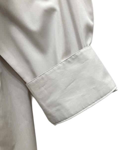 stein（シュタイン）stein (シュタイン) OVERSIZED DOWN PAT SHIRT オーバーサイズドダウンパットシャツ ベージュ サイズ:SIZE Sの古着・服飾アイテム