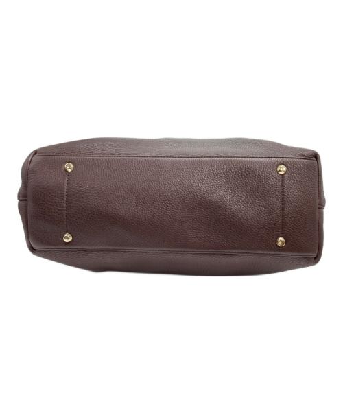 Paul Smith London（ポールスミスロンドン）Paul Smith London (ポールスミスロンドン) レザートートバッグ ブラウンの古着・服飾アイテム
