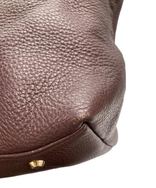 Paul Smith London（ポールスミスロンドン）Paul Smith London (ポールスミスロンドン) レザートートバッグ ブラウンの古着・服飾アイテム