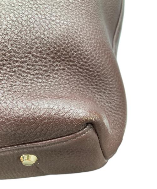 Paul Smith London（ポールスミスロンドン）Paul Smith London (ポールスミスロンドン) レザートートバッグ ブラウンの古着・服飾アイテム