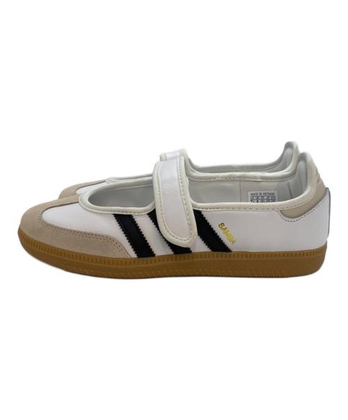 adidas（アディダス）adidas (アディダス) SAMBA JANE スニーカー ホワイト×ブラック サイズ:245の古着・服飾アイテム