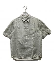 stussy（ステューシー）の古着「シャドーロゴ 半袖シャツ」｜グレー