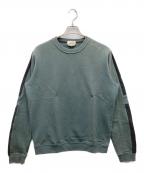 HERMESエルメス）の古着「ランH 裏起毛 スウェット」｜グリーン×ブラック