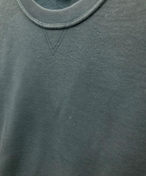 HERMES（エルメス）HERMES (エルメス) ランH 裏起毛 スウェット グリーン×ブラック サイズ:SIZE XLの古着・服飾アイテム