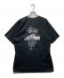 stussy (ステューシー) USA製 OLD SKOOL FLAVOR プリントTシャツ ブラック サイズ:L：18000円