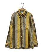 PAUL SMITHポールスミス）の古着「ストライプシャツ」｜イエロー×ブルー