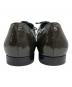 中古・古着 BOTTEGA VENETA (ボッテガベネタ) パテントレザーレースアップシューズ カーキ サイズ:42：7000円