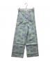 SZ Blockprints（エスゼットブロックプリント）の古着「DISCO PANTS TROPICAL ワイドパンツ」｜ブルー×グリーン