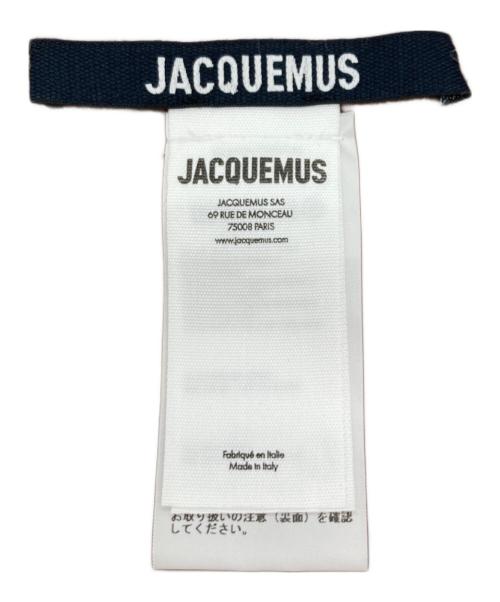 jacquemus（ジャックムス）JACQUEMUS (ジャックムス) アルパカ混マフラー ブラウン×ベージュ サイズ:表記無しの古着・服飾アイテム