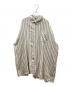 KIDILL（キディル）の古着「Layered Shirts レイヤードシャツ」｜ベージュ×グリーン