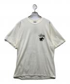 stussyステューシー）の古着「LONG HAUL TEE PIGMENT DYED」｜アイボリー