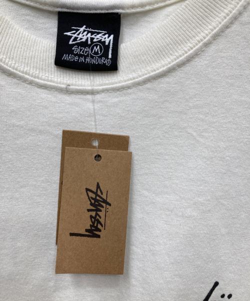 stussy（ステューシー）stussy (ステューシー) LONG HAUL TEE PIGMENT DYED アイボリー サイズ:Mの古着・服飾アイテム