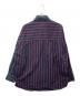 Vivienne Westwood man (ヴィヴィアン ウェストウッド マン) STRIPED PETER PAN SHIRT ストライプ ピーターパンシャツ ボルドー×グリーン サイズ:Free：11000円