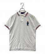 POLO RALPH LAURENポロ・ラルフローレン）の古着「ポロベア刺繍ポロシャツ」｜ホワイト