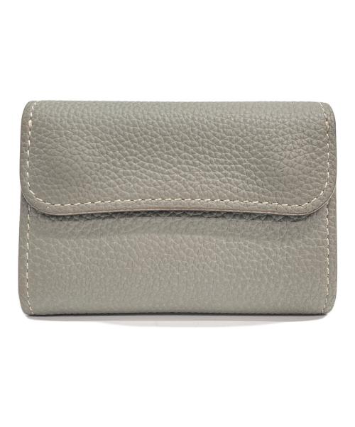 WILDSWANS（ワイルドスワンズ）WILDSWANS (ワイルドスワンズ) ポント コンパクトウォレット グレーの古着・服飾アイテム