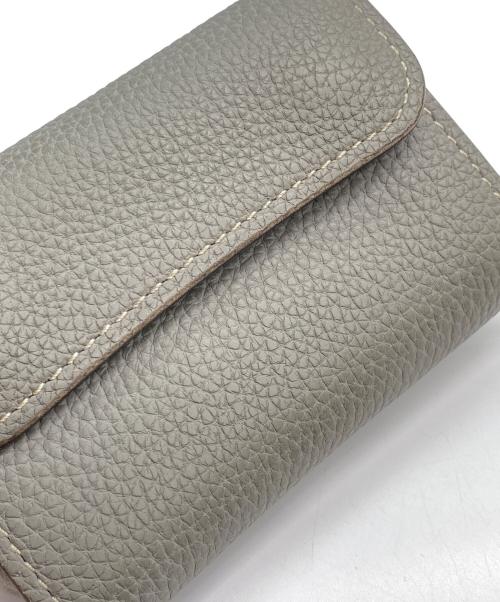 WILDSWANS（ワイルドスワンズ）WILDSWANS (ワイルドスワンズ) ポント コンパクトウォレット グレーの古着・服飾アイテム