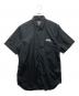 CDG（シーディージー）の古着「CLASSIC SHIRT WITH SHORT SLEEVES ロゴプリントS/Sシャツ」｜ブラック