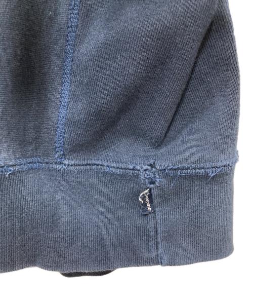 SUPREME（シュプリーム）Supreme (シュプリーム) Swarovski Motion Logo Hooded Sweatshirt ネイビー サイズ:Sの古着・服飾アイテム