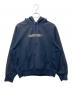 Supreme（シュプリーム）の古着「Swarovski Motion Logo Hooded Sweatshirt」｜ネイビー