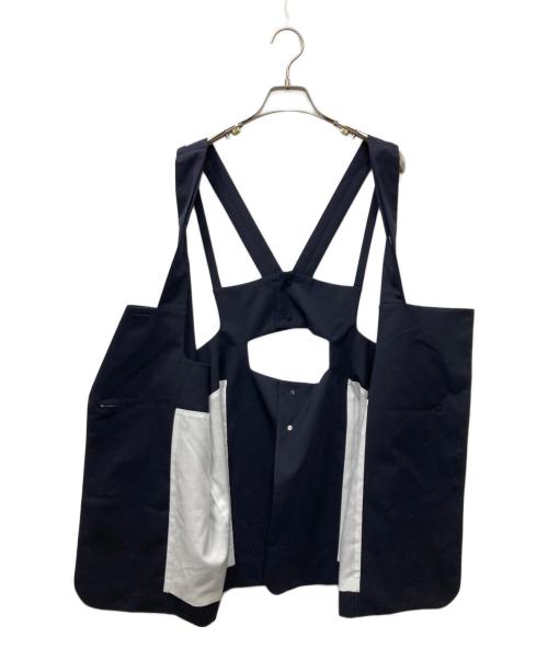 ENFOLD（エンフォルド）ENFOLD (エンフォルド) TAILORED VEST テーラードベスト ネイビー サイズ:Mの古着・服飾アイテム