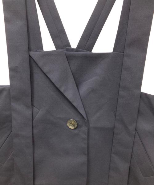 ENFOLD（エンフォルド）ENFOLD (エンフォルド) TAILORED VEST テーラードベスト ネイビー サイズ:Mの古着・服飾アイテム