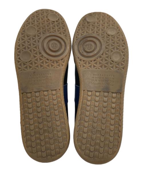 Martin Margiela22（マルタン・マルジェラ22）Martin Margiela22 (マルタン・マルジェラ22) German Military Trainer Hi ジャーマントレーナー ハイカット スニーカー ブラック×グレー サイズ:40の古着・服飾アイテム