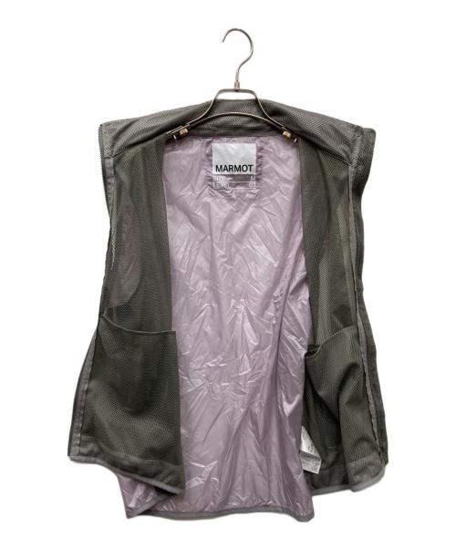 MARMOT（マーモット）Marmot (マーモット) PARTEX FRONT MESH COMBI VESTメッシュベスト カーキ サイズ:Mの古着・服飾アイテム