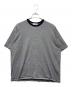 Graphpaper（グラフペーパー）の古着「Narrow Border S/S Tee ナローボーダーS/STシャツ」｜ブラック×ホワイト