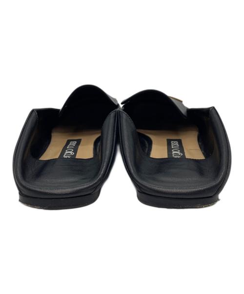 sergio rossi（セルジオロッシ）sergio rossi (セルジオロッシ) sr1 Slipper フラットシューズ ブラック サイズ:36 1/2の古着・服飾アイテム