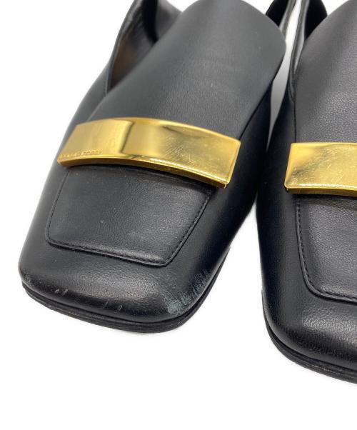 sergio rossi（セルジオロッシ）sergio rossi (セルジオロッシ) sr1 Slipper フラットシューズ ブラック サイズ:36 1/2の古着・服飾アイテム